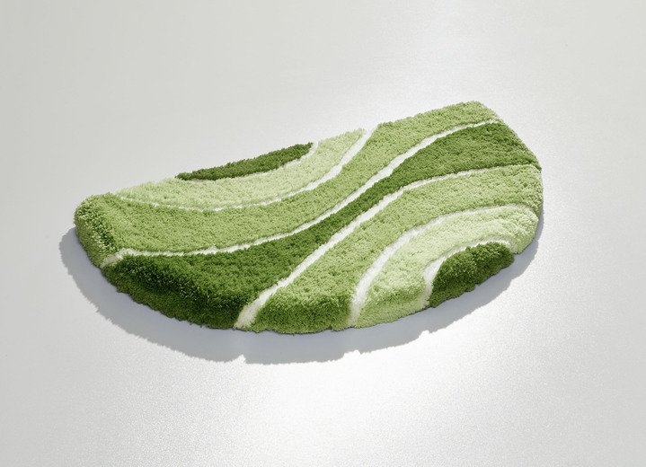 Badgarnituren - Herrlich weiche Badgarnitur, in Größe 100 (Vorleger halbrund, 50/ 80 cm) bis 112 (WC-Deckelbezug, 47/ 50 cm), in Farbe BLAU Ansicht 15