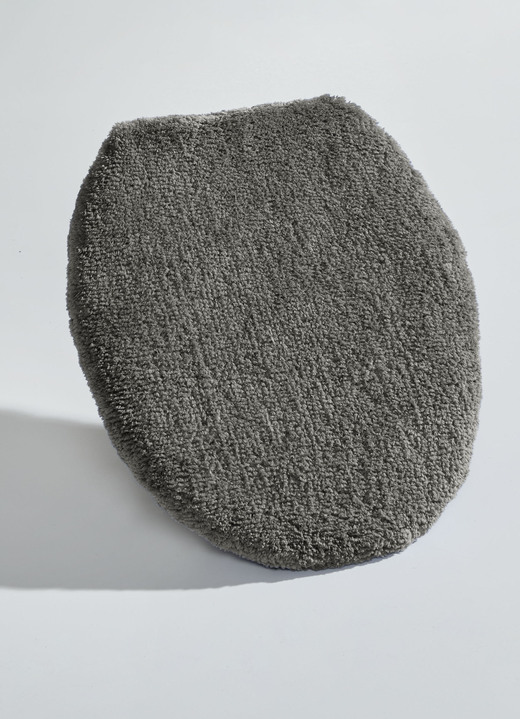 Badgarnituren - Herrlich weiche Badgarnitur, in Größe 100 (Vorleger halbrund, 50/ 80 cm) bis 112 (WC-Deckelbezug, 47/ 50 cm), in Farbe BLAU Ansicht 31