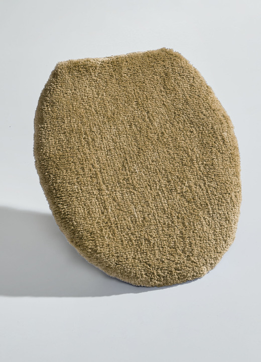 Badgarnituren - Herrlich weiche Badgarnitur Ansicht 35 Badgarnituren - Herrlich weiche Badgarnitur, in Größe 100 (Vorleger halbrund, 50/ 80 cm) bis 112 (WC-Deckelbezug, 47/ 50 cm), in Farbe ANTHRAZIT Ansicht 35