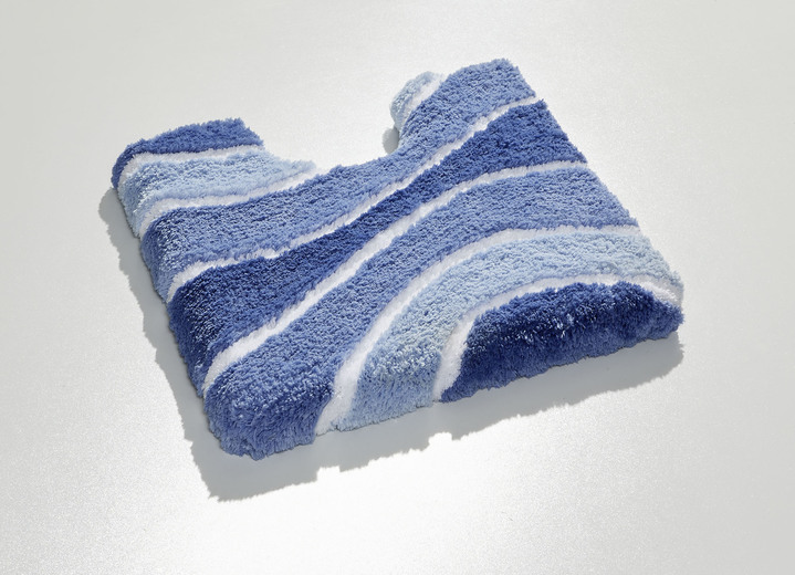 Badgarnituren - Herrlich weiche Badgarnitur Ansicht 7 Badgarnituren - Herrlich weiche Badgarnitur, in Größe 100 (Vorleger halbrund, 50/ 80 cm) bis 112 (WC-Deckelbezug, 47/ 50 cm), in Farbe ANTHRAZIT Ansicht 7