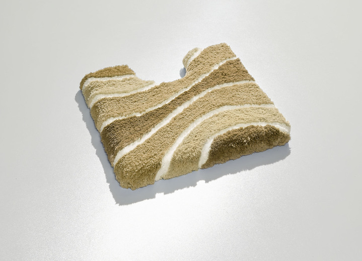 Badgarnituren - Herrlich weiche Badgarnitur, in Größe 100 (Vorleger halbrund, 50/ 80 cm) bis 112 (WC-Deckelbezug, 47/ 50 cm), in Farbe BLAU Ansicht 33