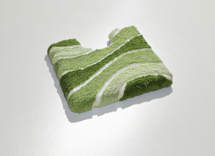 Badgarnituren - Herrlich weiche Badgarnitur, in Größe 100 (Vorleger halbrund, 50/ 80 cm) bis 112 (WC-Deckelbezug, 47/ 50 cm), in Farbe BLAU Ansicht 19