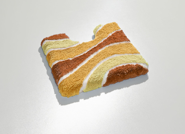 Badgarnituren - Herrlich weiche Badgarnitur, in Größe 100 (Vorleger halbrund, 50/ 80 cm) bis 112 (WC-Deckelbezug, 47/ 50 cm), in Farbe BLAU Ansicht 12