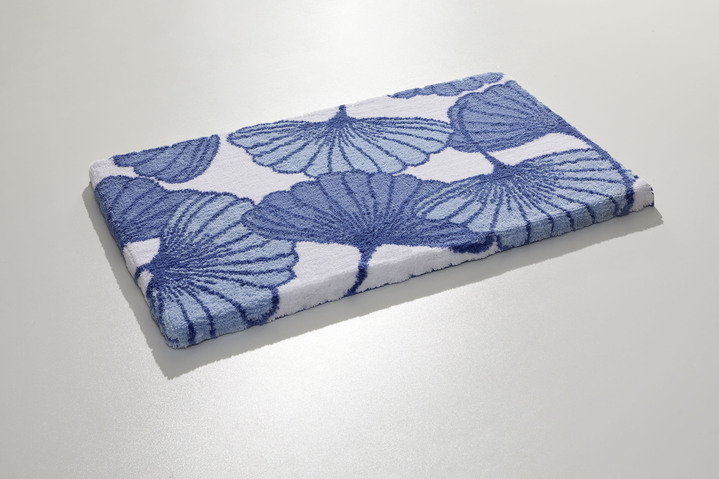 Badgarnituren - Badgarnitur mit Ginkgoblätter-Motiv, in Größe 100 (Vorleger halbrund, 50/ 80 cm) bis 112 (WC-Deckelbezug, 47/ 50 cm), in Farbe CAPPUCCINO Ansicht 24