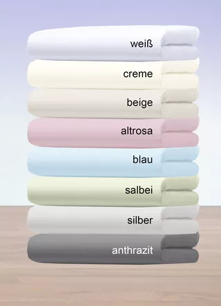 Jersey-Stretch-Elasthan-Spannbetttücher Deluxe in hochwertiger Qualität