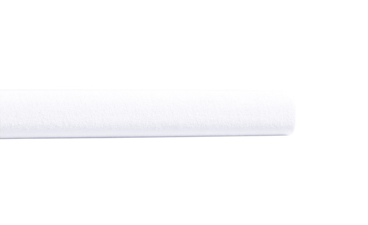Irisette - Flauschige Jersey-Spannbetttücher aus Baumwolle, in Größe 133 (1 Spannbetttuch, 90–100/200 cm) bis 232 (1 Betttuch, 220/260 cm), in Farbe WEISS Ansicht 1