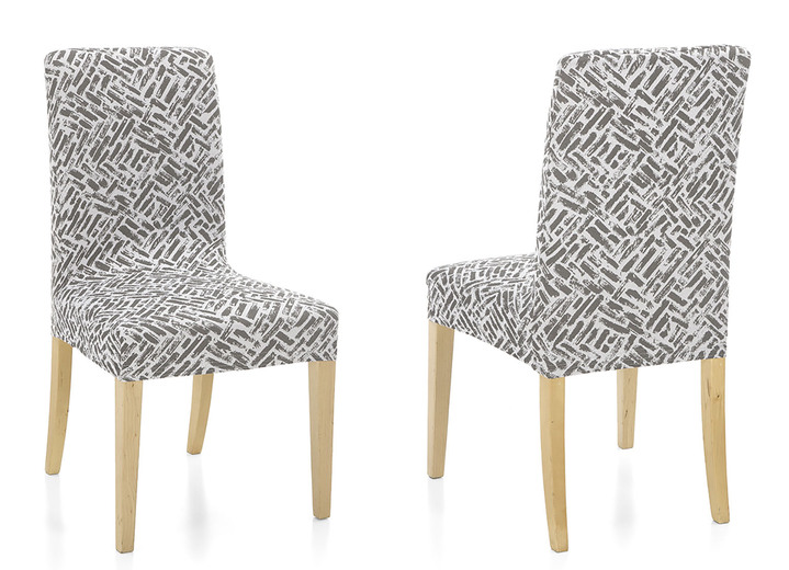 Sessel- & Sofaüberwürfe - Angenehme Stretchbezüge, in Größe 101 (Sesselbezug) bis 113 (Ohrensessel-Bezug), in Farbe CREME Ansicht 12