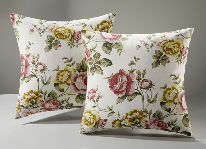 Tagesdecken - Tagesdecke mit Karosteppung und Kissenbezüge, in Größe 873 (für Einzelbett, 135x210 cm) bis 924 (Kissenbezug, 40x 80 cm), in Farbe GELB Ansicht 9