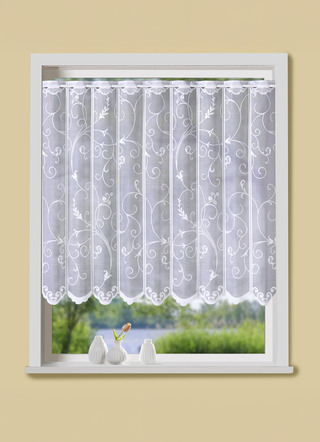 Kleinfenster-Store in Jacquard-Qualität
