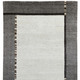 Modern - Handgefertigte Brücken und Teppiche, in Größe 113 (Brücke, 70x140 cm) bis 292 (Teppich, 250x350 cm), in Farbe BEIGE – Farbe GRAU – Ansicht 2