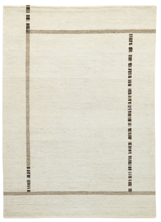 Heimtextilien - Handgefertigte Brücken und Teppiche, in Größe 113 (Brücke, 70x140 cm) bis 292 (Teppich, 250x350 cm), in Farbe NATUR Ansicht 1