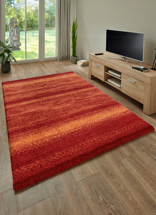 Modern - Strapazierfähig und pflegeleichte Brücken und Teppiche, in Größe 111 (Brücke, 60x110 cm) bis 282 (Teppich, 200x290 cm), in Farbe TERRA Ansicht 1