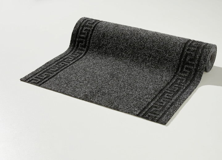 Läufer & Stufenmatten - Robuste, getüftete Läufer nach Maß, in Größe 102 (Läufer, 66 cm breit) bis 104 (Läufer, 80 cm breit), in Farbe ANTHRAZIT Ansicht 1