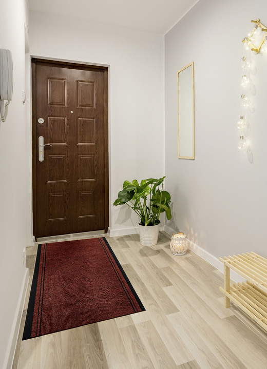 Läufer & Stufenmatten - Läufer für Innen- und Außenbereich geeignet , in Größe 102 (Läufer, 66 cm breit) bis 104 (Läufer, 80 cm breit), in Farbe ANTHRAZIT Ansicht 10