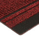 Läufer & Stufenmatten - Läufer für Innen- und Außenbereich geeignet , in Größe 102 (Läufer, 66 cm breit) bis 104 (Läufer, 80 cm breit), in Farbe ANTHRAZIT – Farbe ROT – Ansicht 4