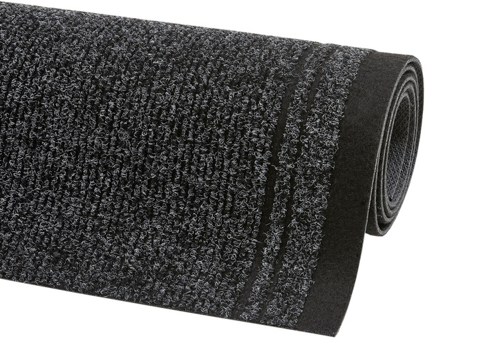 Läufer & Stufenmatten - Läufer für Innen- und Außenbereich geeignet , in Größe 102 (Läufer, 66 cm breit) bis 104 (Läufer, 80 cm breit), in Farbe ANTHRAZIT Ansicht 7