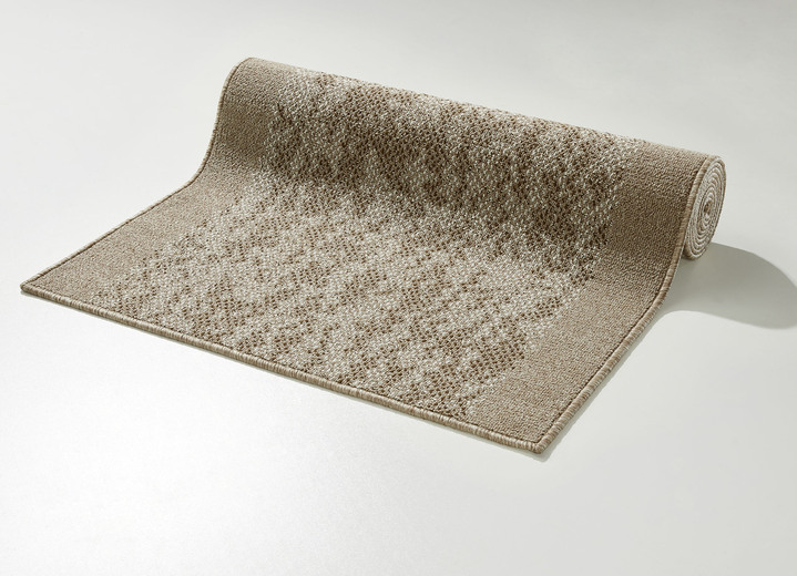 Läufer & Stufenmatten - Strapazierfähige und hübsche Läufer, in Größe 102 (Läufer, 67 cm breit) bis 106 (Läufer, 100 cm breit), in Farbe GRAU Ansicht 3