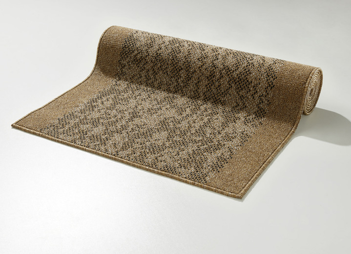 Läufer & Stufenmatten - Strapazierfähige und hübsche Läufer, in Größe 102 (Läufer, 67 cm breit) bis 106 (Läufer, 100 cm breit), in Farbe DUNKELBRAUN Ansicht 1