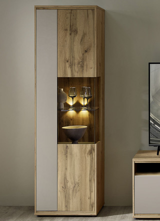 Vitrine mit LED-Beleuchtung