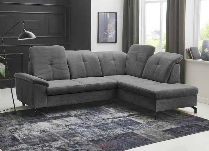 Polsterecken - Moderne Polsterecke mit Bettfunktion und Bettkasten, in Farbe ANTHRAZIT Ansicht 13