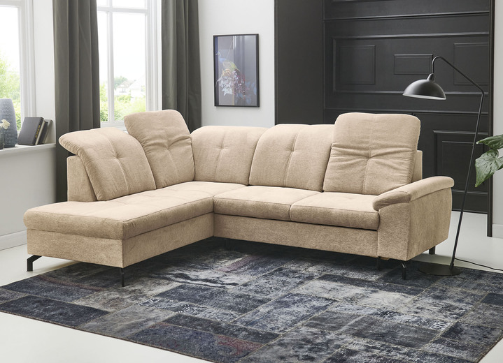 Polsterecken - Moderne Polsterecke mit Bettfunktion und Bettkasten, in Farbe ANTHRAZIT Ansicht 7