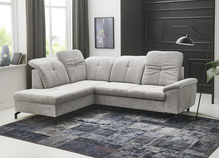 Moderne Polsterecke mit Bettfunktion und Bettkasten