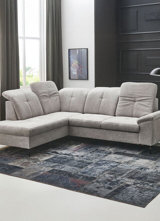 Moderne Polsterecke mit Bettfunktion und Bettkasten