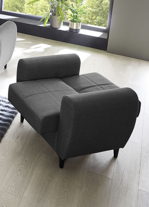 Polstergruppen - Frei im Raum aufstellbare Polstermöbel mit Bettfunktion, in Farbe BEIGE, in Ausführung Zweisitzer Ansicht 41