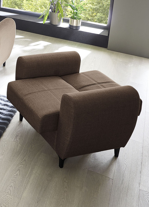 Polstergruppen - Frei im Raum aufstellbare Polstermöbel mit Bettfunktion, in Farbe BEIGE, in Ausführung Zweisitzer Ansicht 39