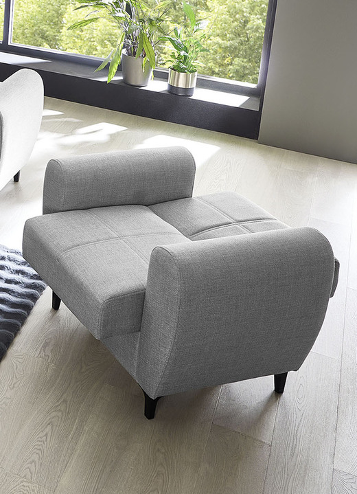 Polstergruppen - Frei im Raum aufstellbare Polstermöbel mit Bettfunktion, in Farbe BEIGE, in Ausführung Zweisitzer Ansicht 37