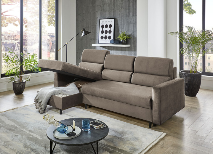 Polsterecken - Polsterecke mit Funktion, in Farbe CREME Ansicht 12