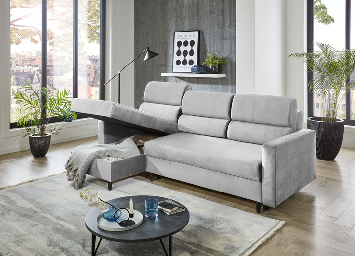 Polsterecken - Polsterecke mit Funktion, in Farbe CREME Ansicht 17