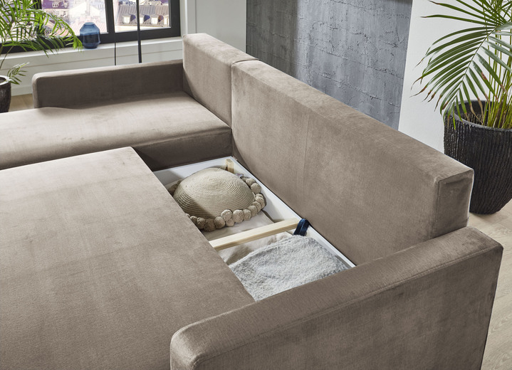 Polsterecken - Polsterecke mit Funktion, in Farbe CREME Ansicht 15