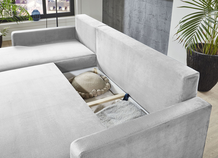 Polsterecken - Polsterecke mit Funktion, in Farbe CREME Ansicht 20