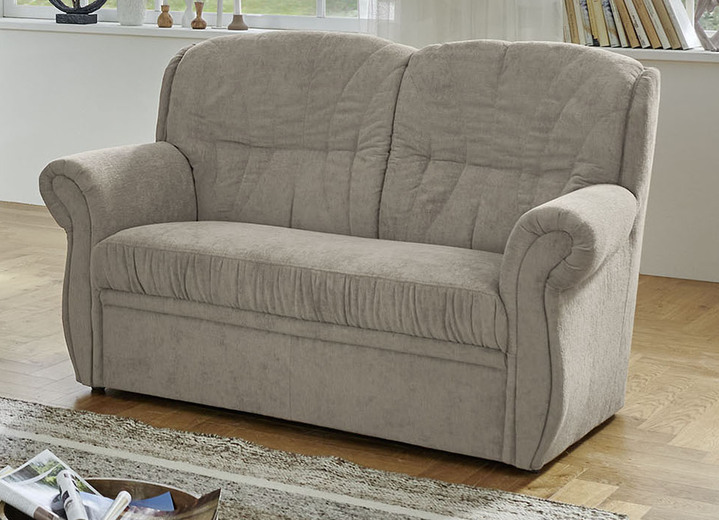 Polstergruppen - Klassische Polstermöbel mit hochwertigem Bezug, in Farbe GRAU-BRAUN, in Ausführung Sessel Ansicht 19