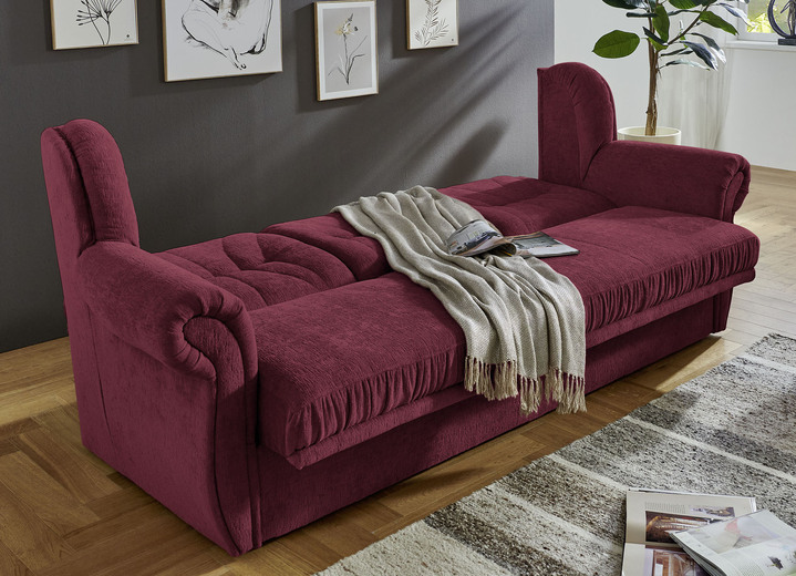 Polstergruppen - Klassische Polstermöbel mit hochwertigem Bezug, in Farbe GRAU-BRAUN, in Ausführung Sessel Ansicht 7