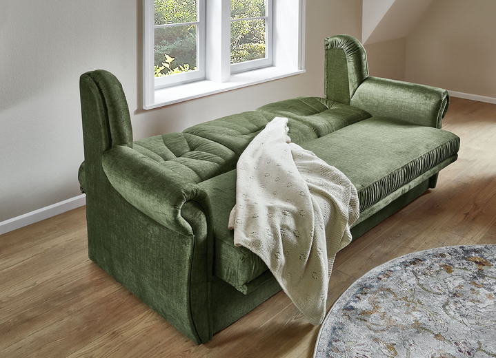 Polstergruppen - Klassische Polstermöbel, in Farbe DUNKELGRÜN, in Ausführung Sessel Ansicht 9