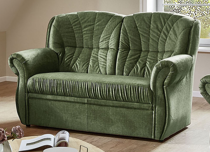 Polstergruppen - Klassische Polstermöbel, in Farbe DUNKELGRÜN, in Ausführung Sessel Ansicht 15