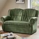 Polstergruppen - Klassische Polstermöbel, in Farbe DUNKELGRÜN, in Ausführung Sessel – Farbe DUNKELGRÜN – Ansicht 4
