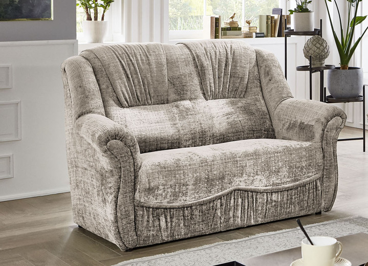 Polstergruppen - Bequeme Polstermöbel, in Farbe GRÜN, in Ausführung Dreisitzer mit Bettfunktion Ansicht 15