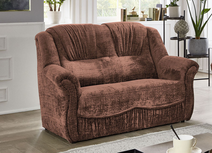 Polstergruppen - Bequeme Polstermöbel, in Farbe GRÜN, in Ausführung Dreisitzer mit Bettfunktion Ansicht 16