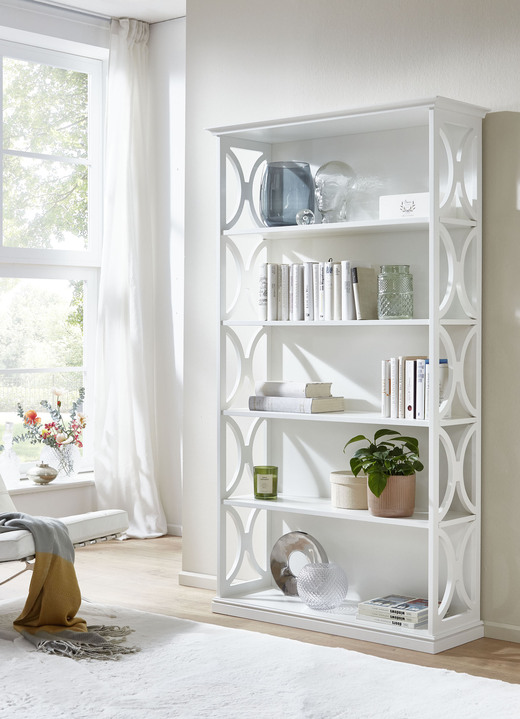 Regale - Regale mit italienischem Charme, in Farbe NUSSBAUM, in Ausführung Regal, klein Ansicht 2