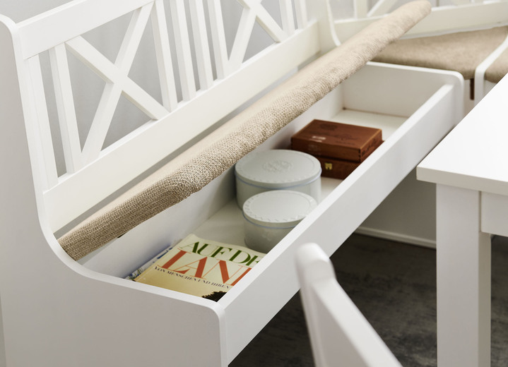 Stühle & Sitzbänke - Esszimmermöbeln, in Farbe WEISS-GRÜN, in Ausführung Stühle, 2er-Set Ansicht 8