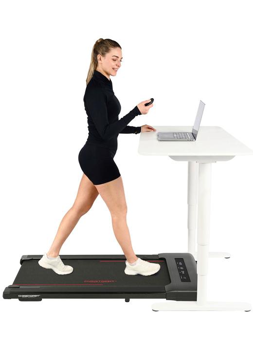 Fitness - Christopeit Walking Pad 4.1/4.2, in Farbe SCHWARZ Ansicht 1