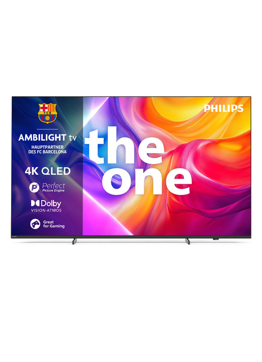 Philips -  Ultra HD QLED Ambilight-TV, in Farbe SCHWARZ Ansicht 1
