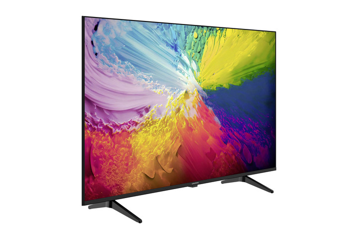 Fernseher - Grundig QLED-Fernseher mit 4K-UHD-Auflösung Ansicht 2 Fernseher - Grundig QLED-Fernseher mit 4K-UHD-Auflösung, in Farbe SCHWARZ Ansicht 2