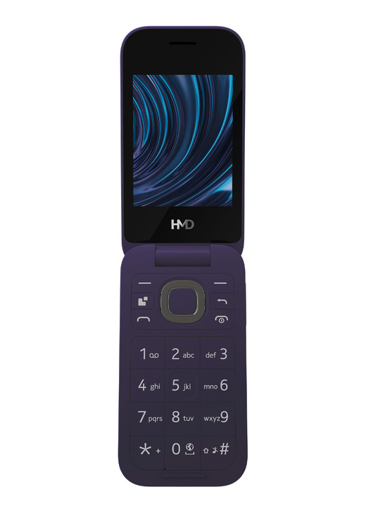 Mobil-Telefone - Großtasten-Klapphandy, in Farbe LILA Ansicht 1