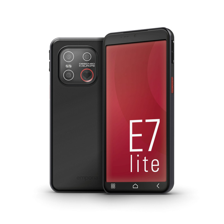 Emporia - SMART.7lite Smartphone, in Farbe SCHWARZ Ansicht 3