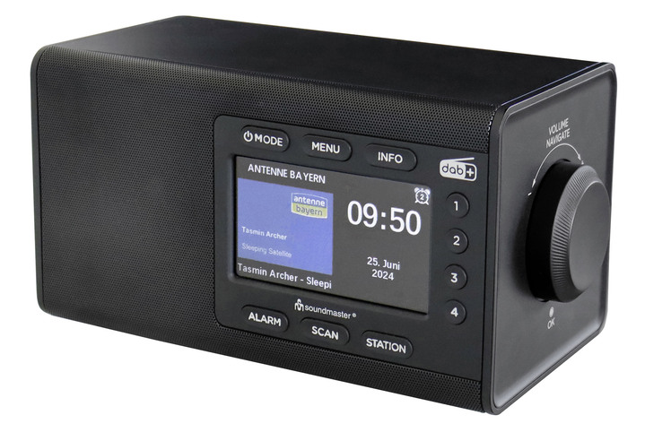 Musikanlagen - Radio mit DAB+, in Farbe SCHWARZ Ansicht 1