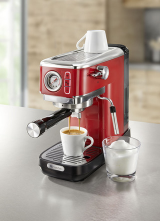 Ariete Espressomaschine moderna im Retro-Design